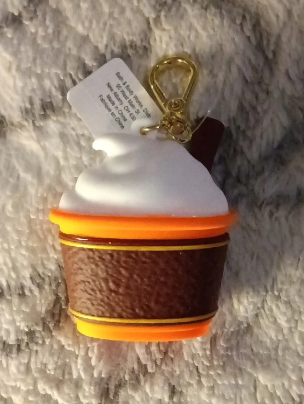 🎃Pumpkin Spice Hand Sanitizer Keychain Charm -Pocket-bac Holder🎃